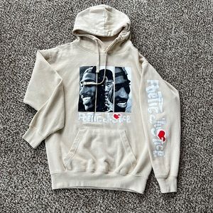 Men’s 2-PAC Poetic Justice themed hoodie sweatshirt